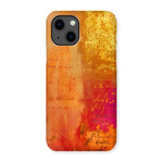 Warm Amber Seranade Snap Phone Case Eclectic Art - D'Sare