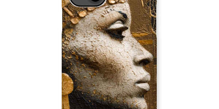 Afrocentric Golden Empress Snap Phone Case by Prodigi