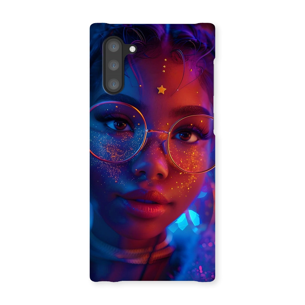 Black Girl Magic Stardust Cosmic Vibe| Black Woman Magic  Snap Phone Case
