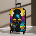 Summer Breeze Travel Suitcase Custom Design - D'Sare