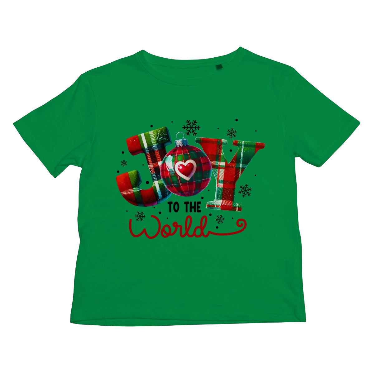 Joy To The World Christmas  Kids T-Shirt