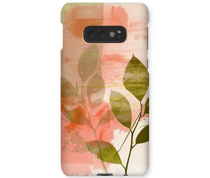Peach Golden Leafy Escape  Snap Phone Case - D'Sare