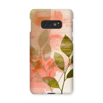 Peach Golden Leafy Escape  Snap Phone Case - D'Sare