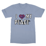 I Love My Peace Softstyle T-Shirt - D'Sare