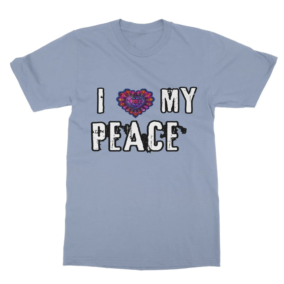 I Love My Peace Softstyle T-Shirt - D'Sare