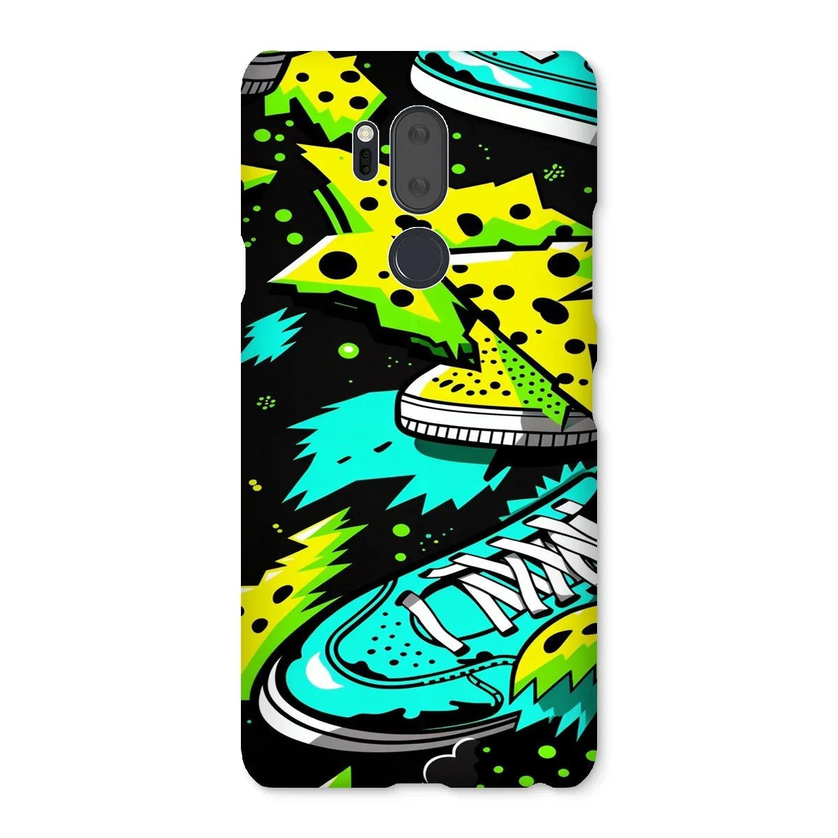 Electric Kicks Art: Urban Pop Art Explosion, Graffiti  Snap Phone Case - D'Sare