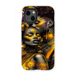 Golden Embrace Majestic Love Waterfall Tough Phone Case - D'Sare