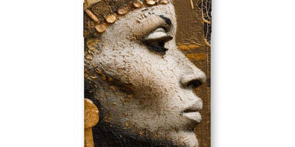 Afrocentric Golden Empress Snap Phone Case by Prodigi