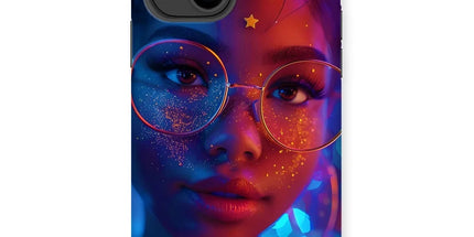Black Girl Magic Stardust Cosmic Vibe| Black Woman Magic Tough Phone Case by Prodigi