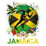 Jamaica Love Graffiti  Sticker - D'Sare