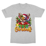 Reindeer Merry Christmas  Softstyle T-Shirt