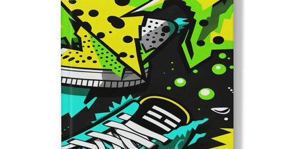 Electric Kicks Art: Urban Pop Art Explosion, Graffiti Hardback Journal by Prodigi