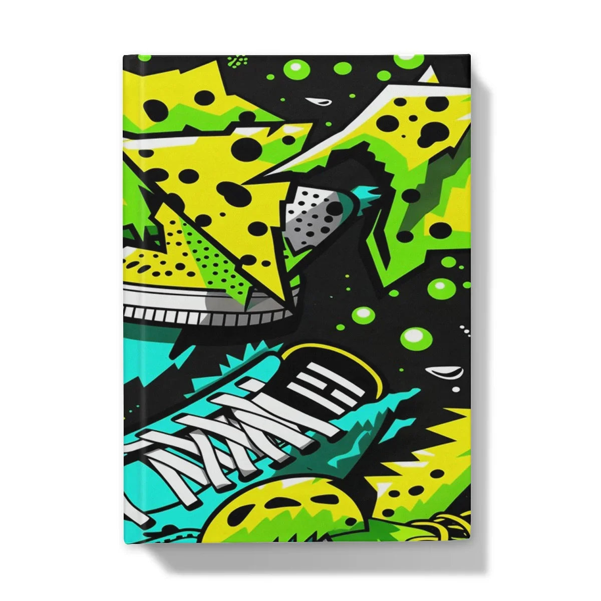Electric Kicks Art: Urban Pop Art Explosion, Graffiti  Hardback Journal - D'Sare