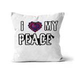 I Love My Peace Cushion - D'Sare