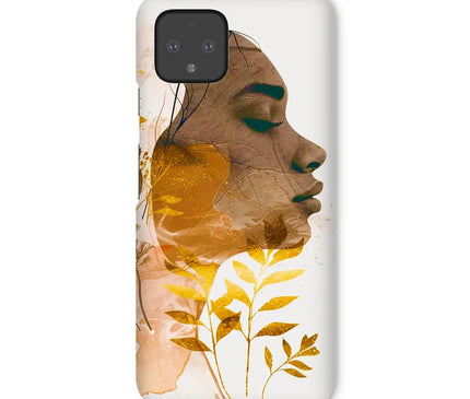 Golden Harmony Silhouette 06 Snap Phone Case - D'Sare