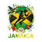 Jamaica Love Graffiti  Temporary Tattoo - D'Sare