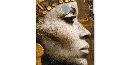 Afrocentric Golden Empress Snap Phone Case by Prodigi