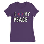 I Love My Peace Women's Favourite T-Shirt - D'Sare