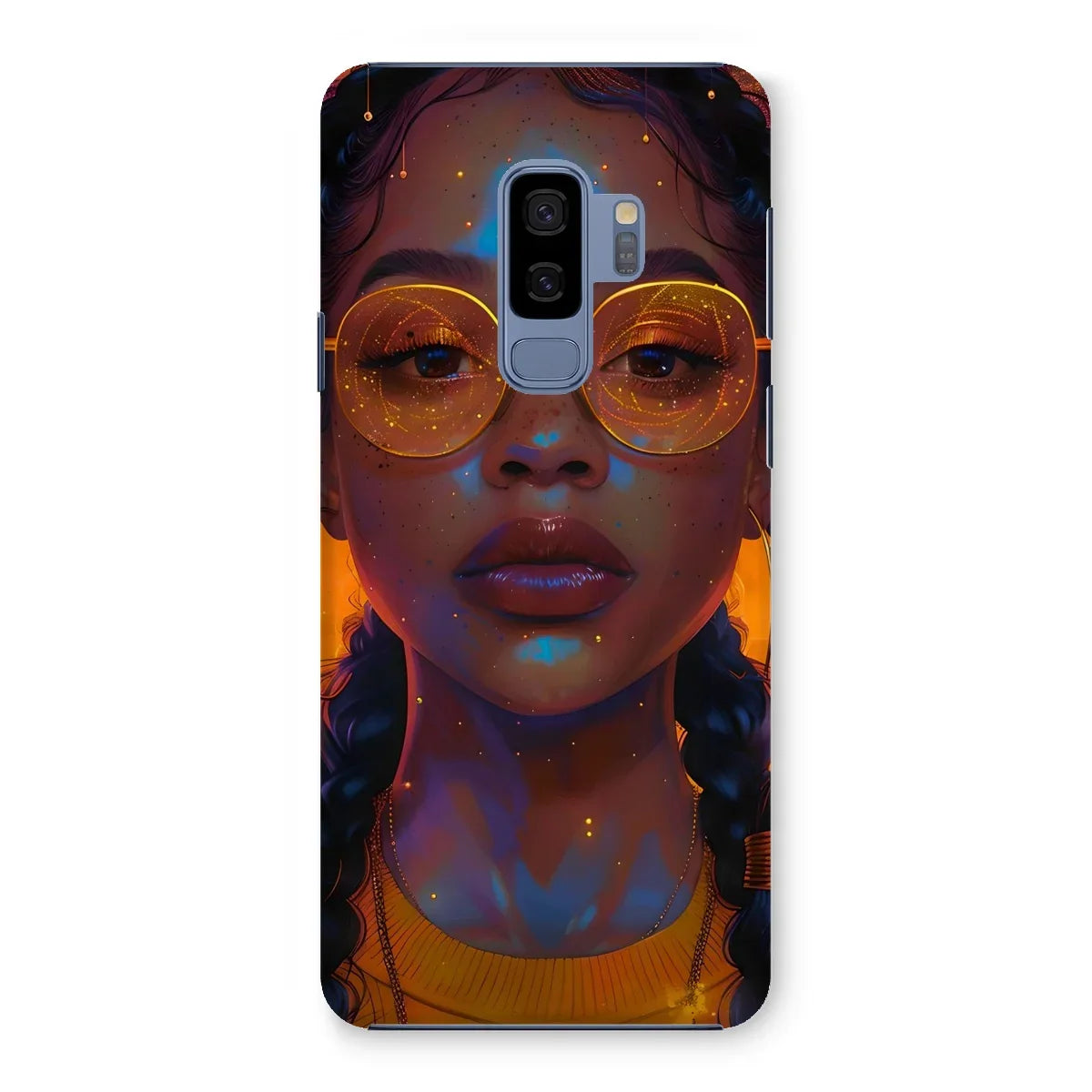 Solar Flare Radiant Soul  Beautiful Black Girl  Snap Phone Case - D'Sare