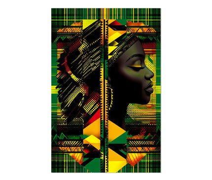 Red and Green Black Queen Fusion Hahnemühle German Etching Print