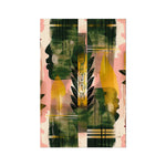 Echos of Duality Golden Pink Reflection Rolled Eco Canvas