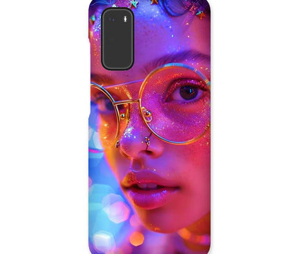 Woman Cosmic Radiance Dreamy Stardust  Snap Phone Case - D'Sare