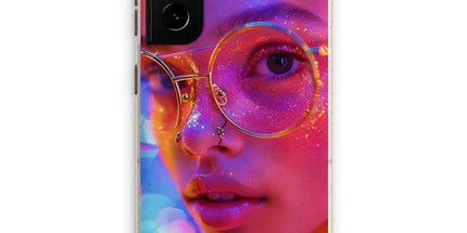 Woman Cosmic Radiance Dreamy Stardust Eco Phone Case by Prodigi