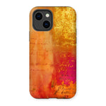 Warm Amber Seranade Tough Phone Case Eclectic Art - D'Sare