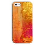 Warm Amber Seranade Snap Phone Case Eclectic Art - D'Sare