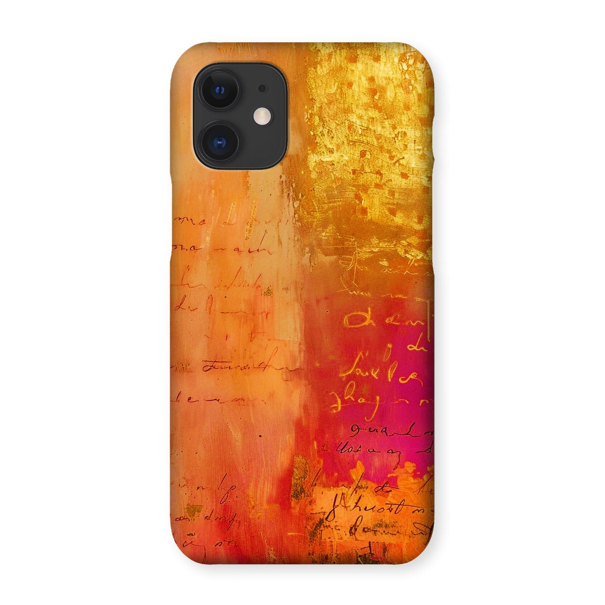 Warm Amber Seranade Snap Phone Case Eclectic Art - D'Sare