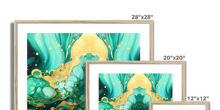 Greengoldale Framed & Mounted Print by Prodigi