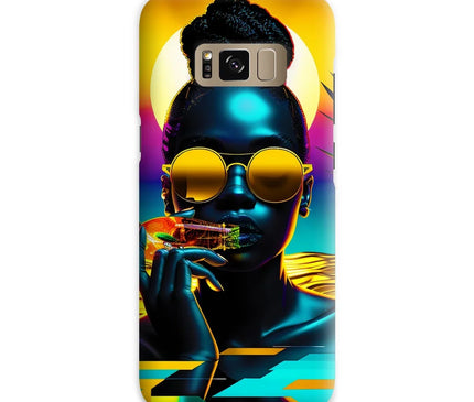 Tropical Sunset Dreams : Neon Vibes  Snap Phone Case - D'Sare