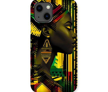 African Print Empress  Snap Phone Case - D'Sare