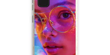 Woman Cosmic Radiance Dreamy Stardust Eco Phone Case by Prodigi