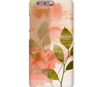 Peach Golden Leafy Escape  Snap Phone Case - D'Sare
