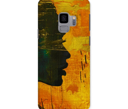 Golden Afrocentric Silhouette Snap Phone Case - D'Sare