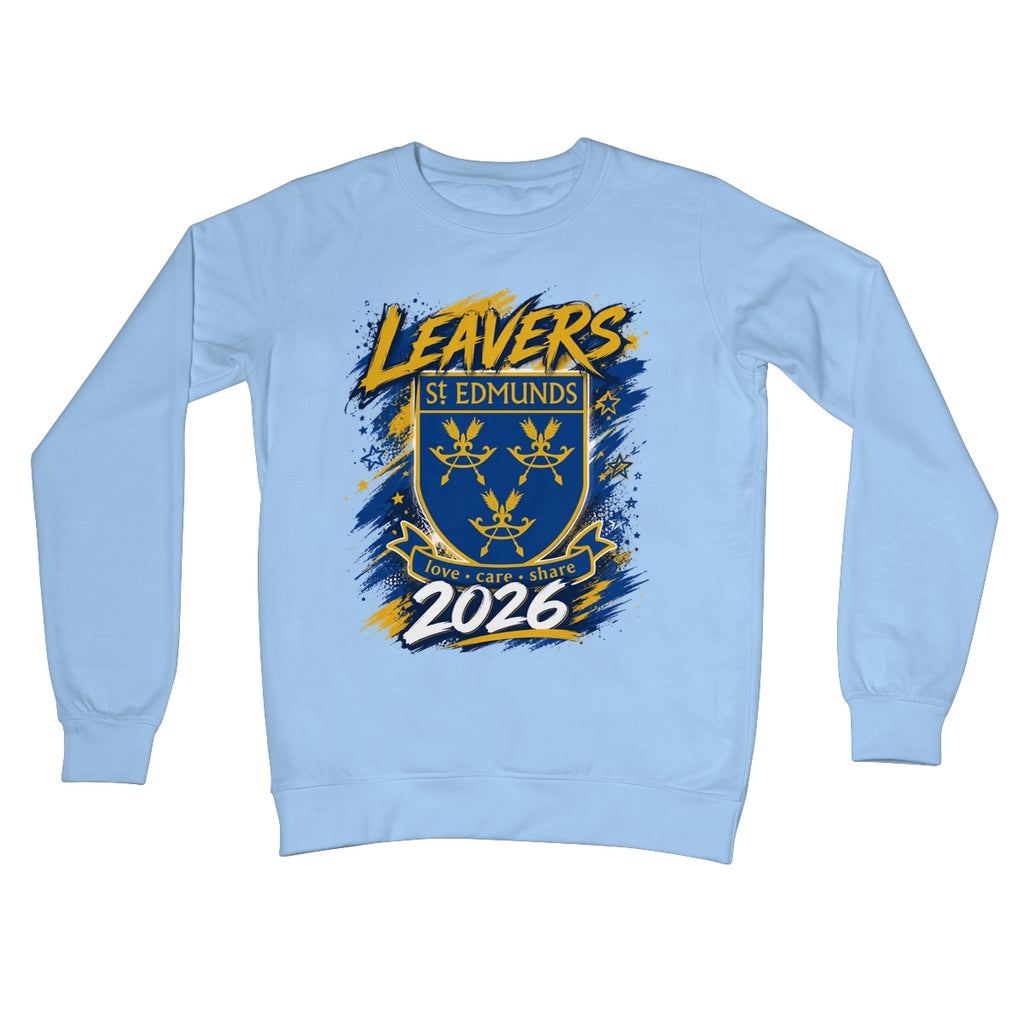 St Edmunds School Leavers 2026 Crew Neck Sweatshirt by Prodigi