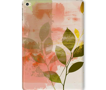 Peach Golden Leafy Escape 06 Tablet Cases Eclectic Art - D'Sare