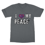 I Love My Peace Softstyle T-Shirt - D'Sare