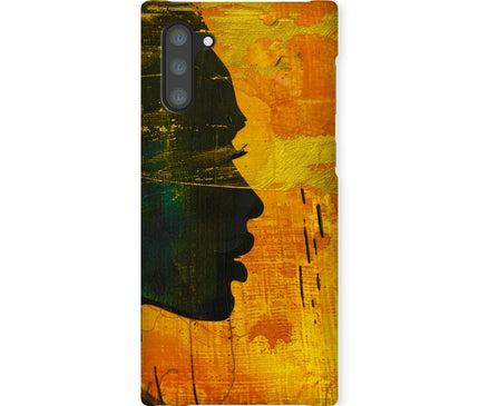 Golden Afrocentric Silhouette Snap Phone Case - D'Sare