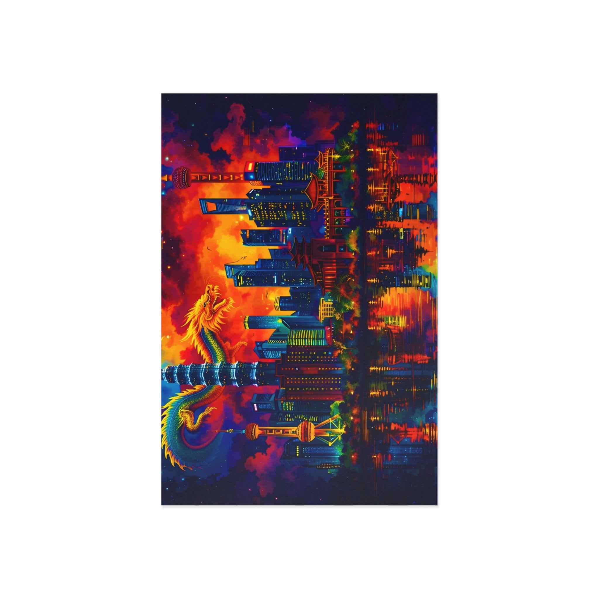 Year of the Dragon 2024 Fine Art Postcards — Celebration Classics