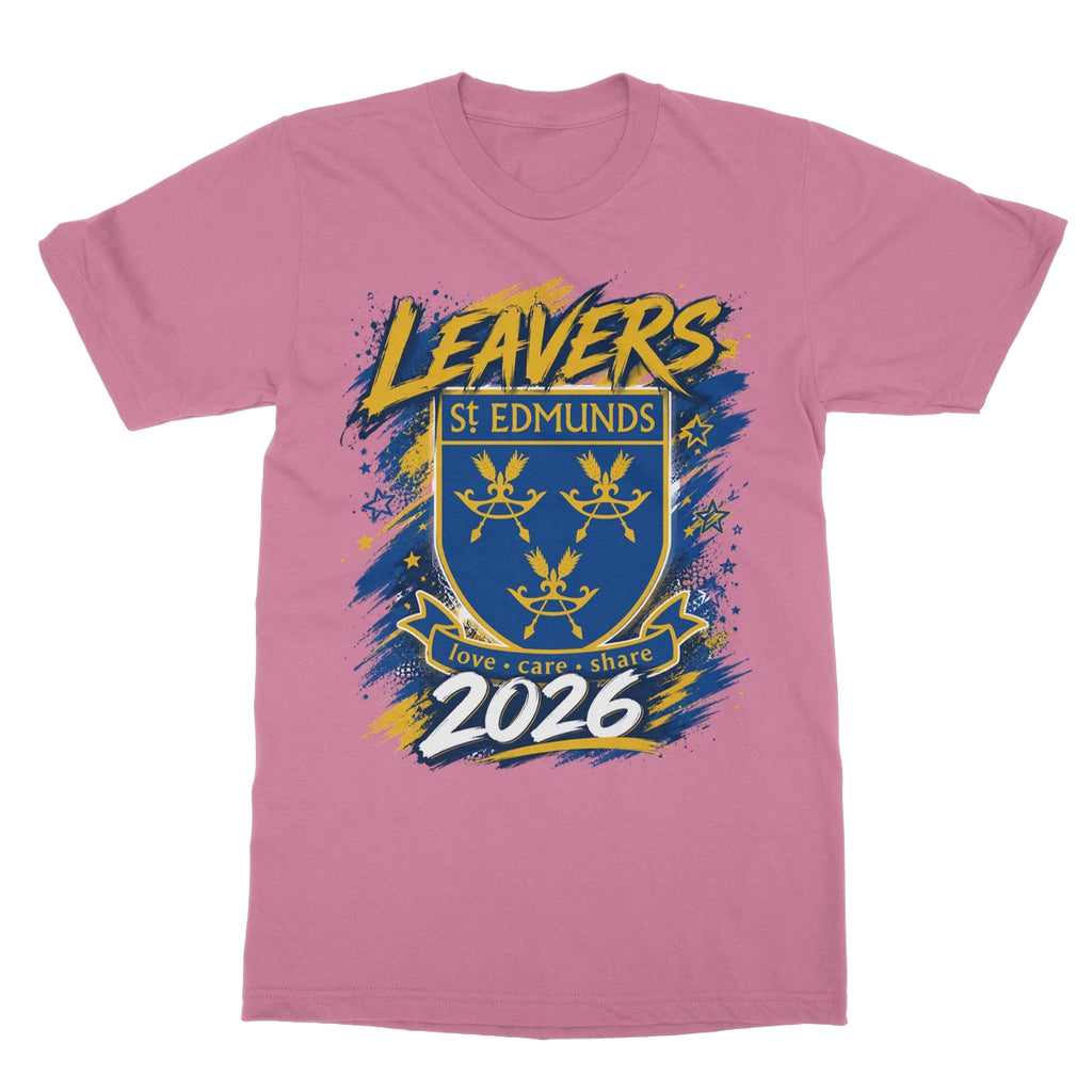 St Edmunds School Leavers 2026 Softstyle T-Shirt by Prodigi