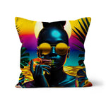 Tropical Sunset Dreams : Neon Vibes  Cushion - D'Sare