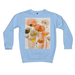 Poppy Echoes Golden Peach Escape  Kids Sweatshirt - D'Sare