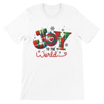 Joy To The World Christmas  Unisex Short Sleeve T-Shirt