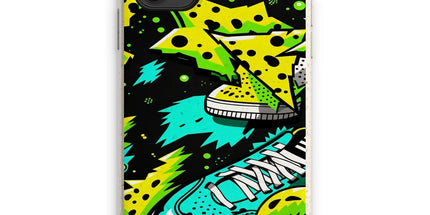 Electric Kicks Art: Urban Pop Art Explosion, Graffiti Eco Phone Case by Prodigi