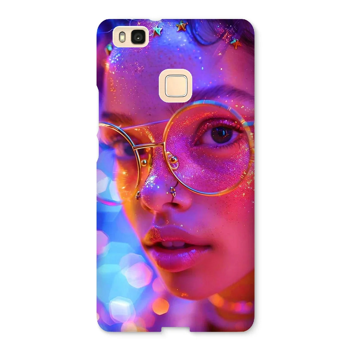 Woman Cosmic Radiance Dreamy Stardust  Snap Phone Case - D'Sare