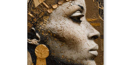 Afrocentric Golden Empress Tablet Cases by Prodigi