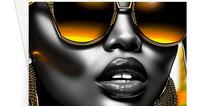 Golden Summer Greeting Card by Prodigi