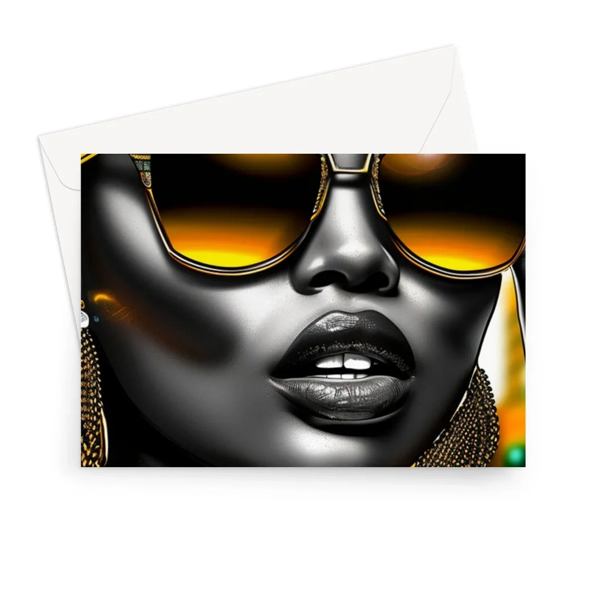 Golden Summer  Greeting Card - D'Sare